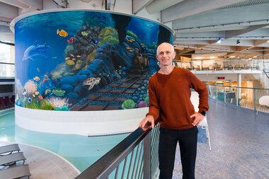 Alpentherme Gastein Meerwasser-Aquarium Geschäftsführer Klaus Lemmerer | © Alpentherme Gastein/Marktl Photography