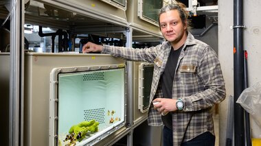 Meeresbiologe Murathan Özdemir | © Alpentherme Gastein/Marktl Photography