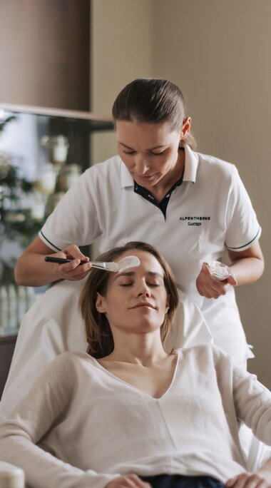 Beauty World Gesichtsmaske | © Alpentherme Gastein/Paul Bauer