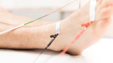 Sportmedizin BIA Messung | © adidas Infinite Trails/Marktl Photography