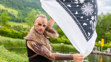 Aufgussmeister Pavel Prokopenko - Aufguss Masters | © ÖSF/Ryszard Rak