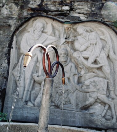Thermalwasser Brunnen Bad Gastein | © Alpentherme Gastein